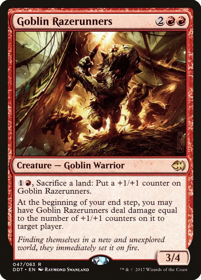 Image for Goblin Razerunners (Duel Decks: Merfolk vs. Goblins) (47) - Magic: The Gathering