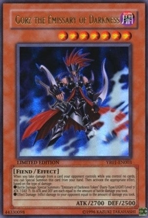 Image for Gorz the Emissary of Darkness (Yu-Gi-Oh! R Manga Promo) (YR01-EN003) - YuGiOh