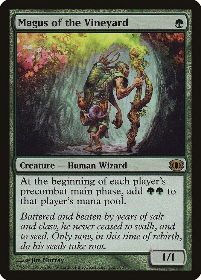 Image for Magus of the Vineyard (Future Sight) (132) - Magic: The Gathering