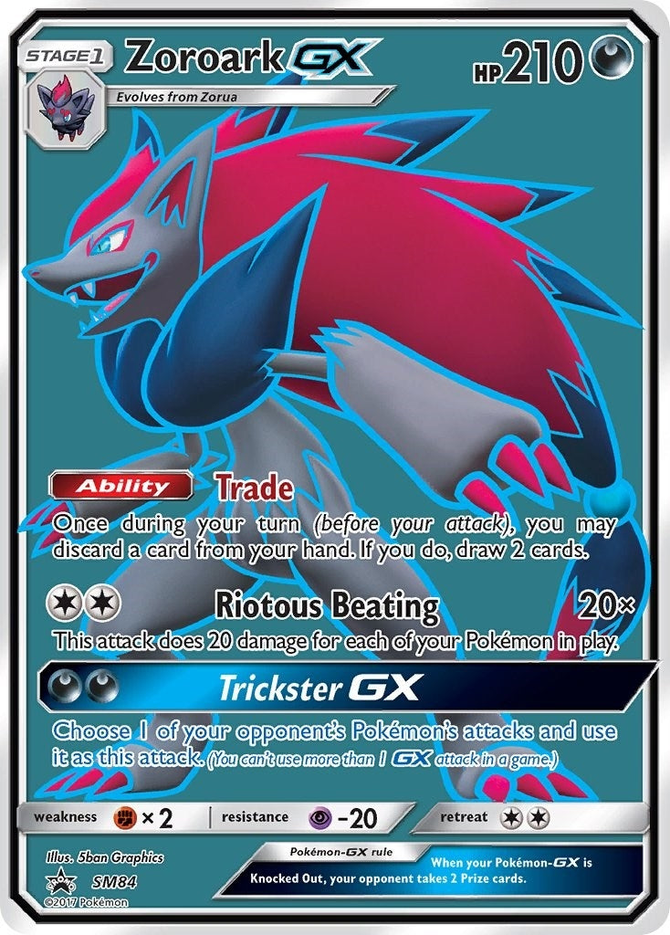 Image for Zoroark GX - SM84 (SM Promos) (SM84) - Pokemon