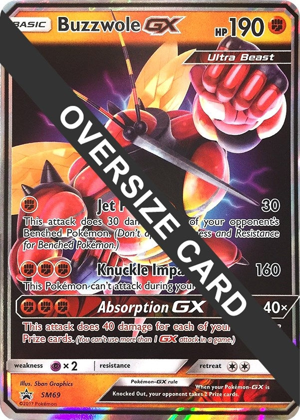 Image for Buzzwole GX - SM69 (SM Black Star Promos) (Jumbo Cards) (SM69) - Pokemon