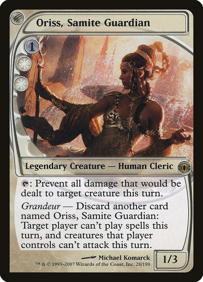 Image for Oriss, Samite Guardian (Future Sight) (28) - Magic: The Gathering
