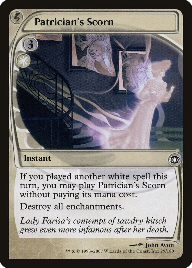 Image for Patrician's Scorn (Future Sight) (29) - Magic: The Gathering