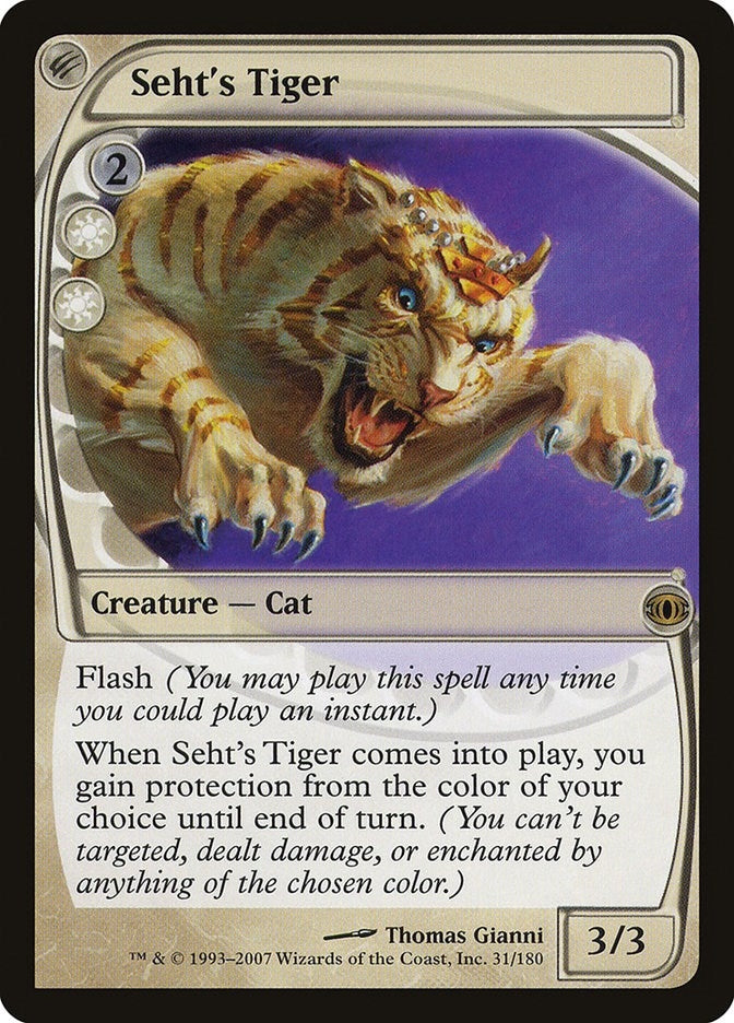 Image for Seht's Tiger (Future Sight) (31) - Magic: The Gathering