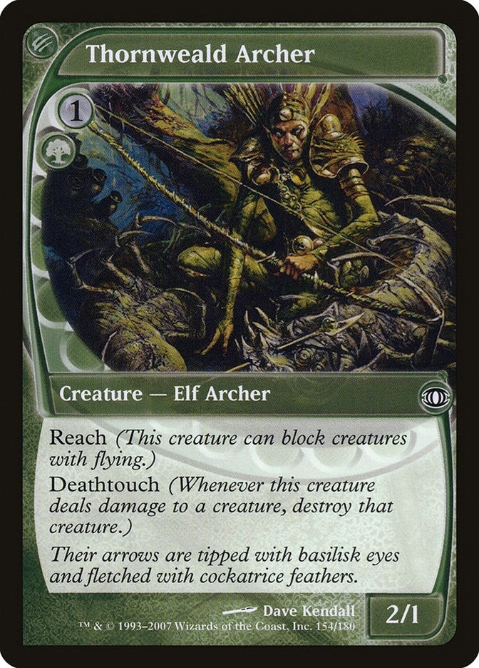 Image for Thornweald Archer (Future Sight) (154) - Magic: The Gathering