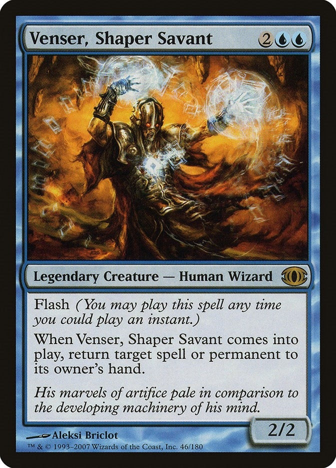 Image for Venser, Shaper Savant (Future Sight) (46) - Magic: The Gathering
