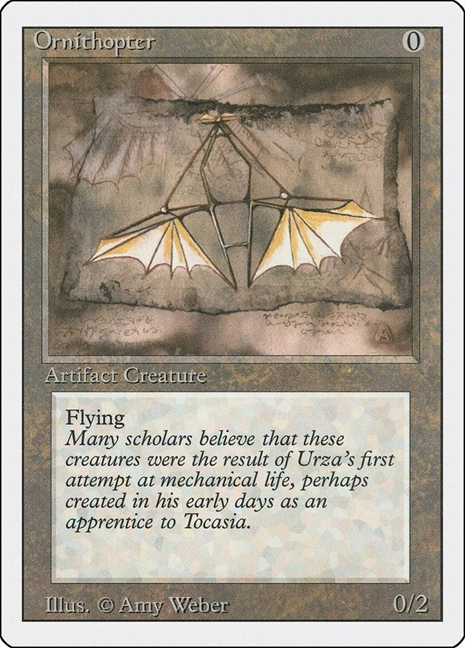Image for Ornithopter (Revised Edition) - Magic: The Gathering