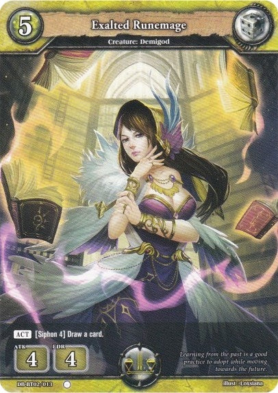Image for Exalted Runemage (Oath of Blood) (DB-BT02/013) - Dragoborne