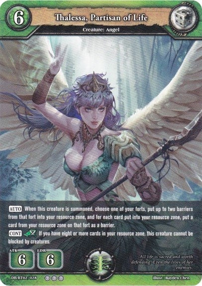 Image for Thalessa, Partisan of Life (Oath of Blood) (DB-BT02/028) - Dragoborne