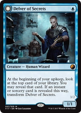Image for Delver of Secrets (From the Vault: Transform) (7) - Magic: The Gathering