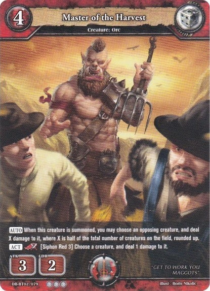 Image for Master of the Harvest (Oath of Blood) (DB-BT02/079) - Dragoborne