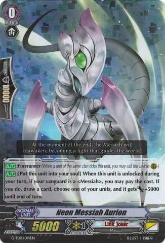Image for Neon Messiah Aurion (G-TD15: Messiah Dragon of Rebirth) (G-TD15/014EN) - Cardfight Vanguard