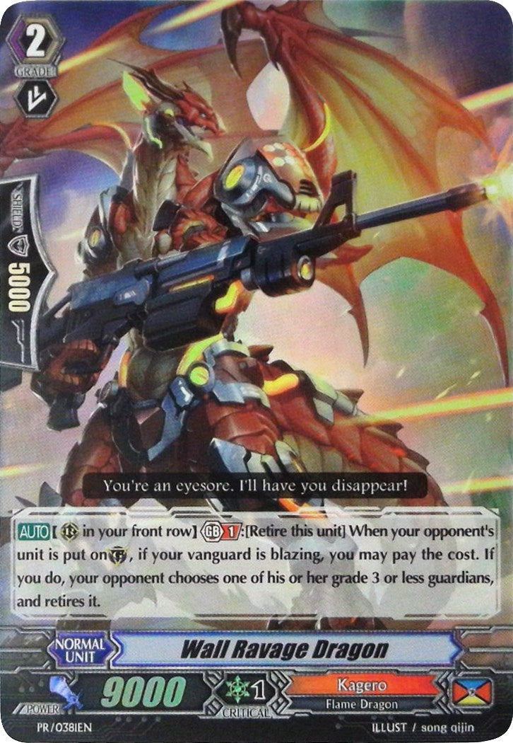 Image for Wall Ravage Dragon (Promo Cards) (PR/0381EN) - Cardfight Vanguard
