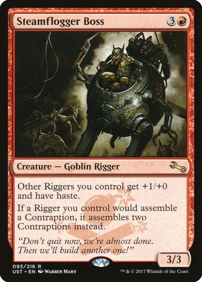Image for Steamflogger Boss (Unstable) (93) - Magic: The Gathering