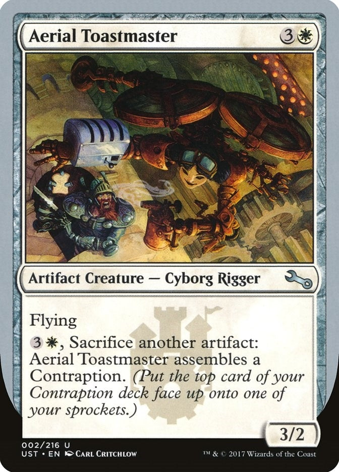 Image for Aerial Toastmaster (Unstable) (2) - Magic: The Gathering