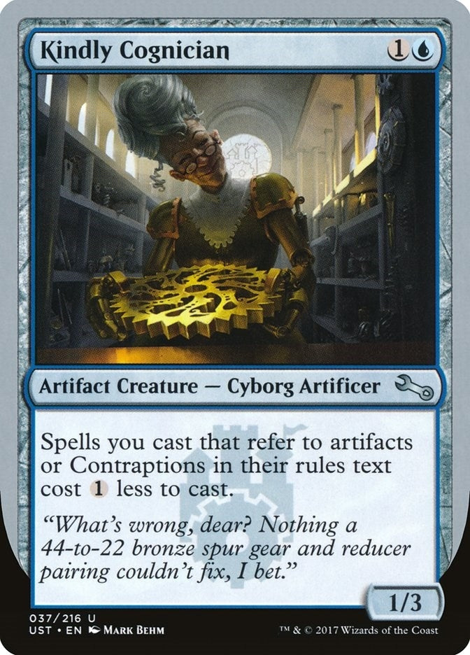 Image for Kindly Cognician (Unstable) (37) - Magic: The Gathering