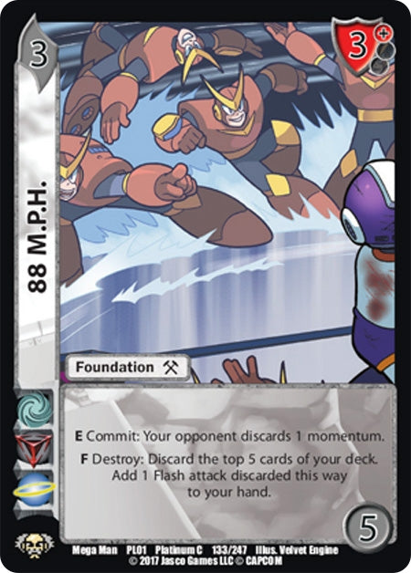Image for 88 M.P.H. (Capcom Platinum Series) (133) - UniVersus