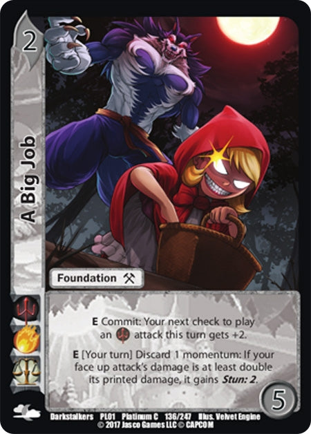 Image for A Big Job (Capcom Platinum Series) (136) - UniVersus