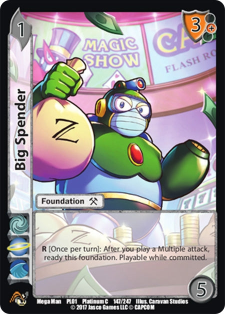 Image for Big Spender (Capcom Platinum Series) (147) - UniVersus