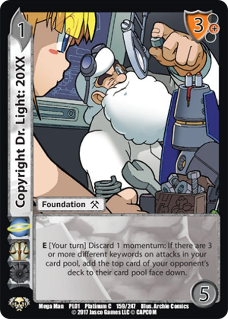 Image for Copyright Dr. Light: 20XX (Capcom Platinum Series) (159) - UniVersus