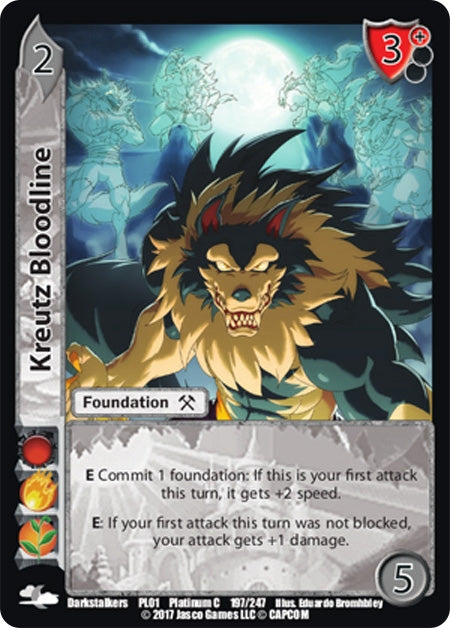 Image for Kreutz Bloodline (Capcom Platinum Series) (197) - UniVersus