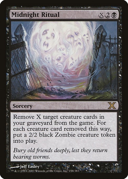 Image for Midnight Ritual (10th Edition) (158) - Magic: The Gathering