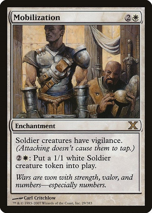 Image for Mobilization (10th Edition) (29) - Magic: The Gathering