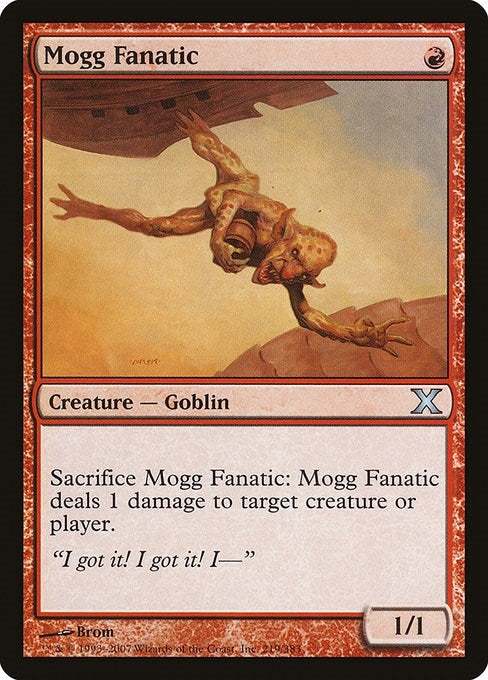 Image for Mogg Fanatic (10th Edition) (219) - Magic: The Gathering