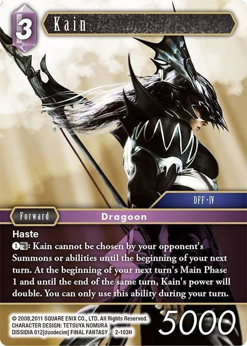 Image for Kain - PR-009/2-103H (Alternate Art Promo) (FF: Promo Cards) (PR-009/2-103H) - Final Fantasy TCG
