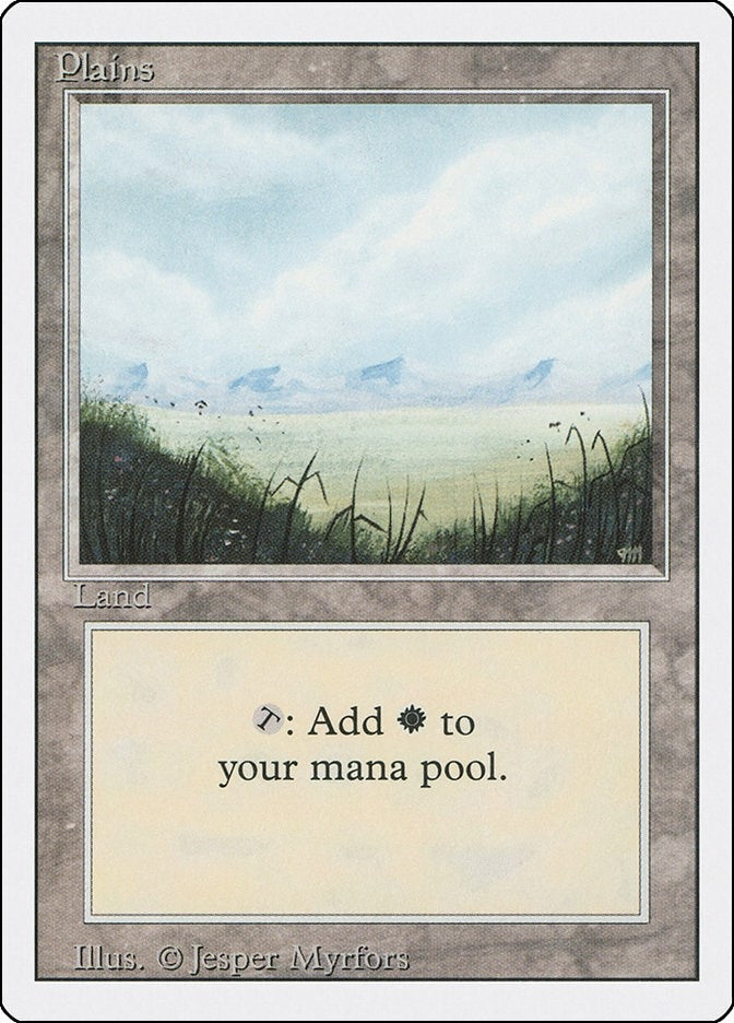Image for Plains (A) (Revised Edition) (293) - Magic: The Gathering