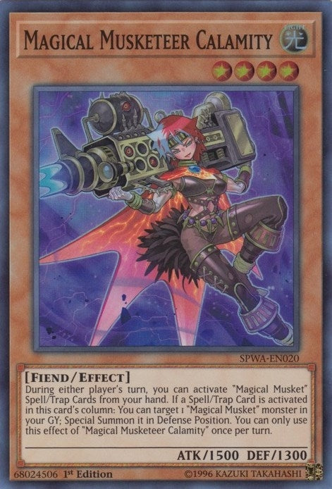 Image for Magical Musketeer Calamity (Spirit Warriors) (SPWA-EN020) - YuGiOh
