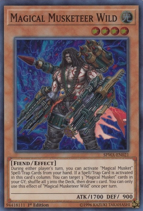 Image for Magical Musketeer Wild (Spirit Warriors) (SPWA-EN021) - YuGiOh