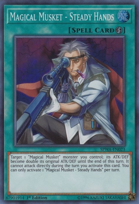Image for Magical Musket - Steady Hands (Spirit Warriors) (SPWA-EN023) - YuGiOh