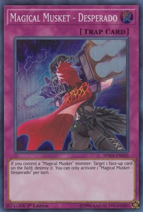 Image for Magical Musket - Desperado (Spirit Warriors) (SPWA-EN025) - YuGiOh