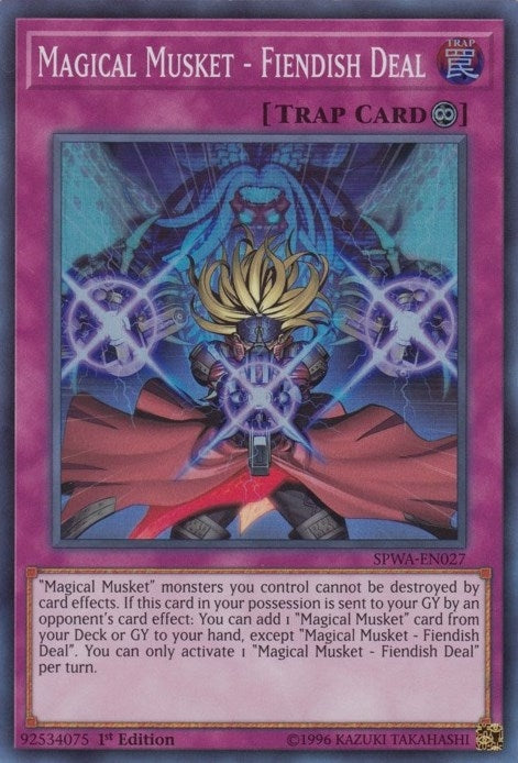 Image for Magical Musket - Fiendish Deal (Spirit Warriors) (SPWA-EN027) - YuGiOh