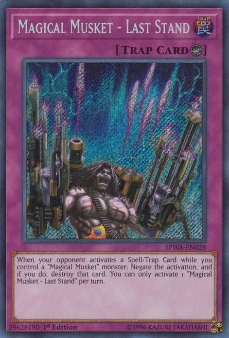 Image for Magical Musket - Last Stand (Spirit Warriors) (SPWA-EN028) - YuGiOh
