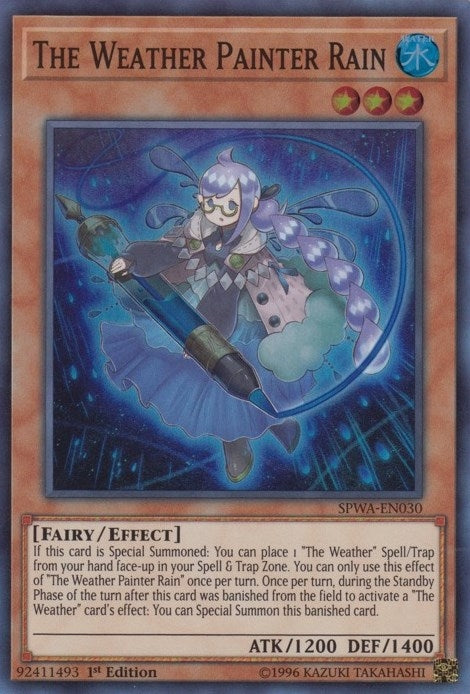 Image for The Weather Painter Rain (Spirit Warriors) (SPWA-EN030) - YuGiOh