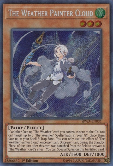 Image for The Weather Painter Cloud (Spirit Warriors) (SPWA-EN031) - YuGiOh