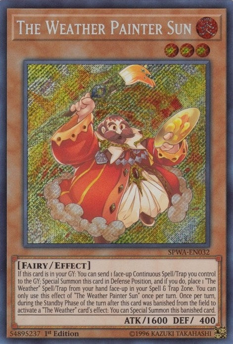 Image for The Weather Painter Sun (Spirit Warriors) (SPWA-EN032) - YuGiOh