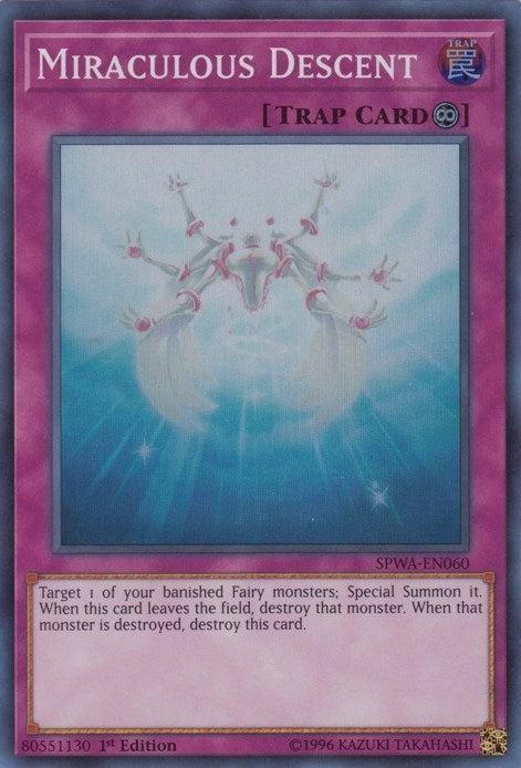 Image for Miraculous Descent (Spirit Warriors) (SPWA-EN060) - YuGiOh