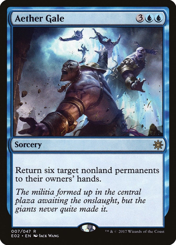 Image for Aether Gale (Explorers of Ixalan) (7) - Magic: The Gathering