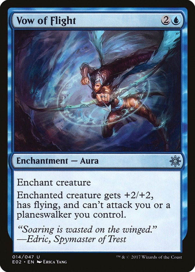 Image for Vow of Flight (Explorers of Ixalan) (14) - Magic: The Gathering