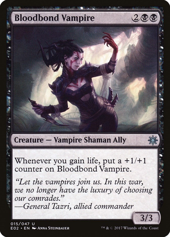 Image for Bloodbond Vampire (Explorers of Ixalan) (15) - Magic: The Gathering