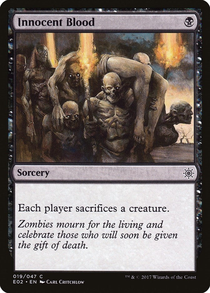 Image for Innocent Blood (Explorers of Ixalan) (19) - Magic: The Gathering