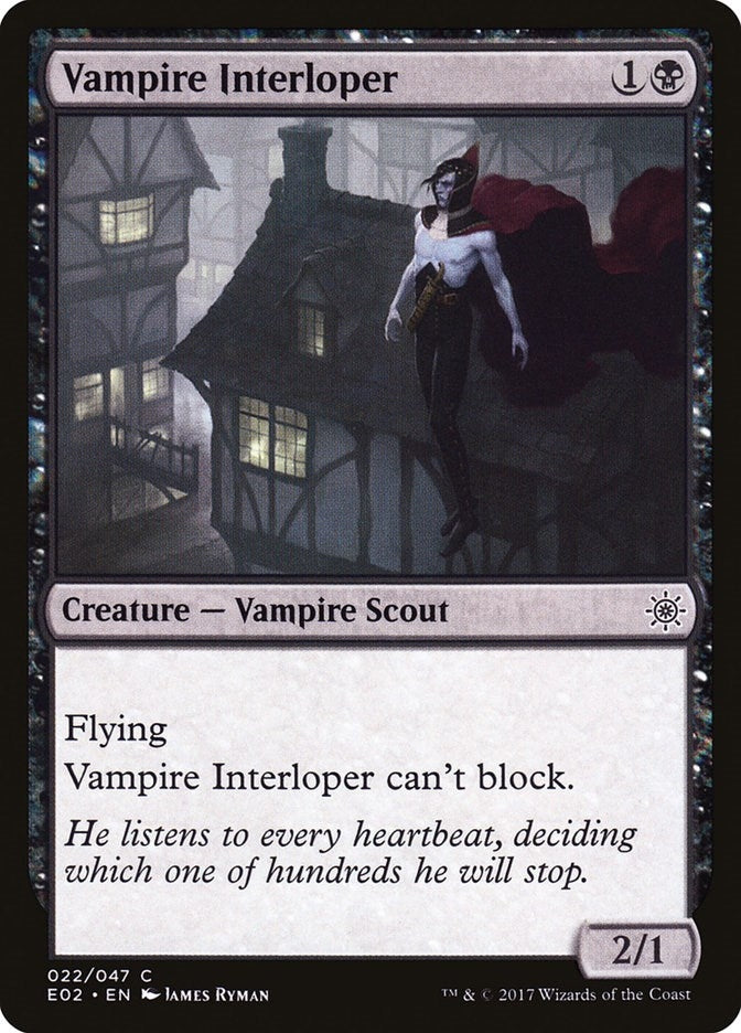 Image for Vampire Interloper (Explorers of Ixalan) (22) - Magic: The Gathering