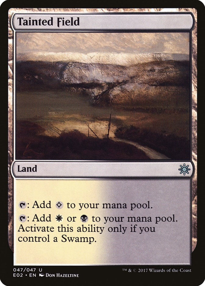 Image for Tainted Field (Explorers of Ixalan) (47) - Magic: The Gathering