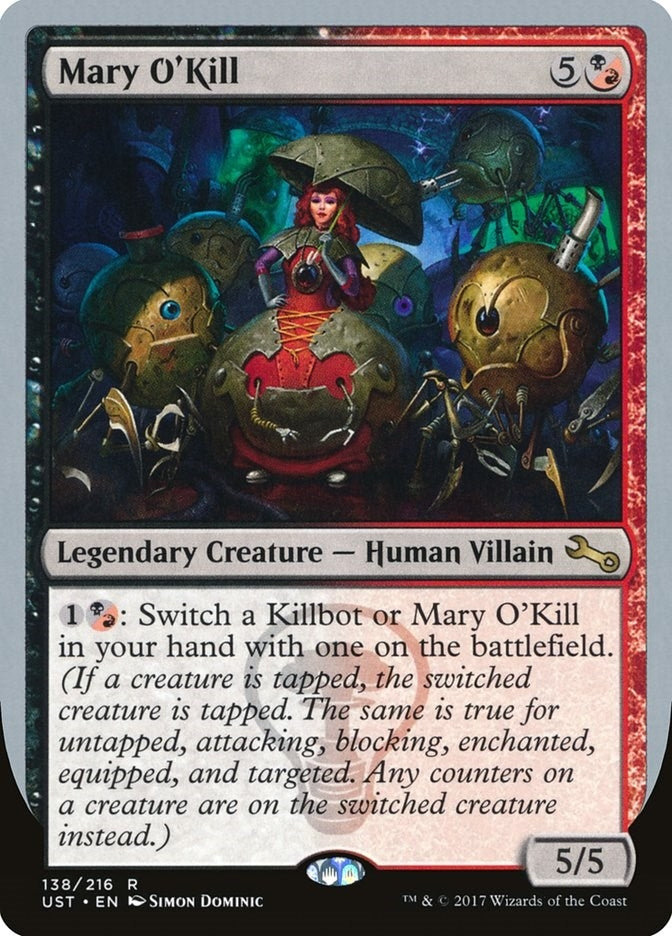 Image for Mary O'Kill (Unstable) (138) - Magic: The Gathering