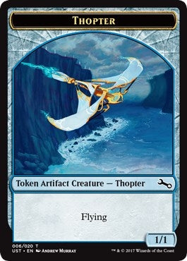 Image for Thopter Token (Unstable) (6) - Magic: The Gathering