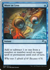 Image for More or Less (Unstable) (40) - Magic: The Gathering