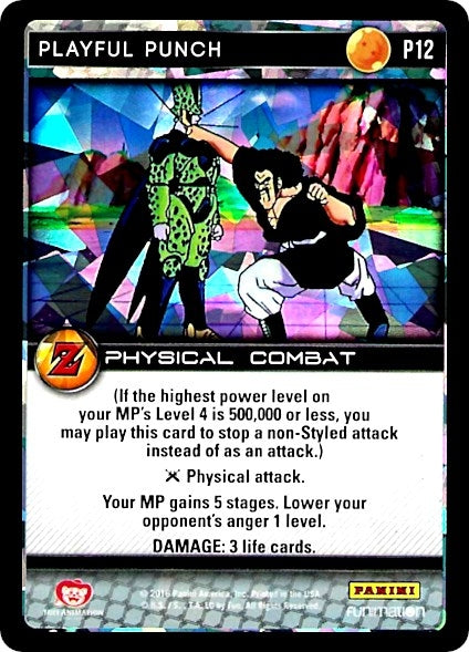 Image for Playful Punch (Awakening) (Panini Promo Cards) (P12) - Dragon Ball Z TCG